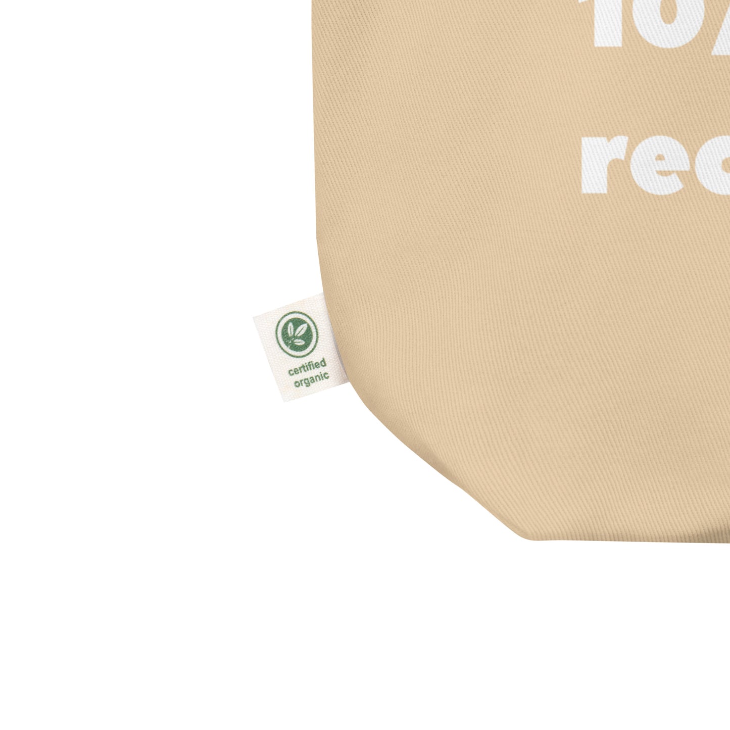 LOCS. 10/10 Would Recommend Eco Tote Bag (White Ink)