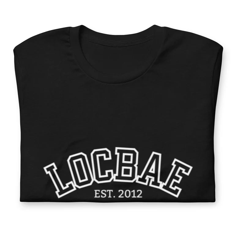 LOCBAE Tee (wht ink)