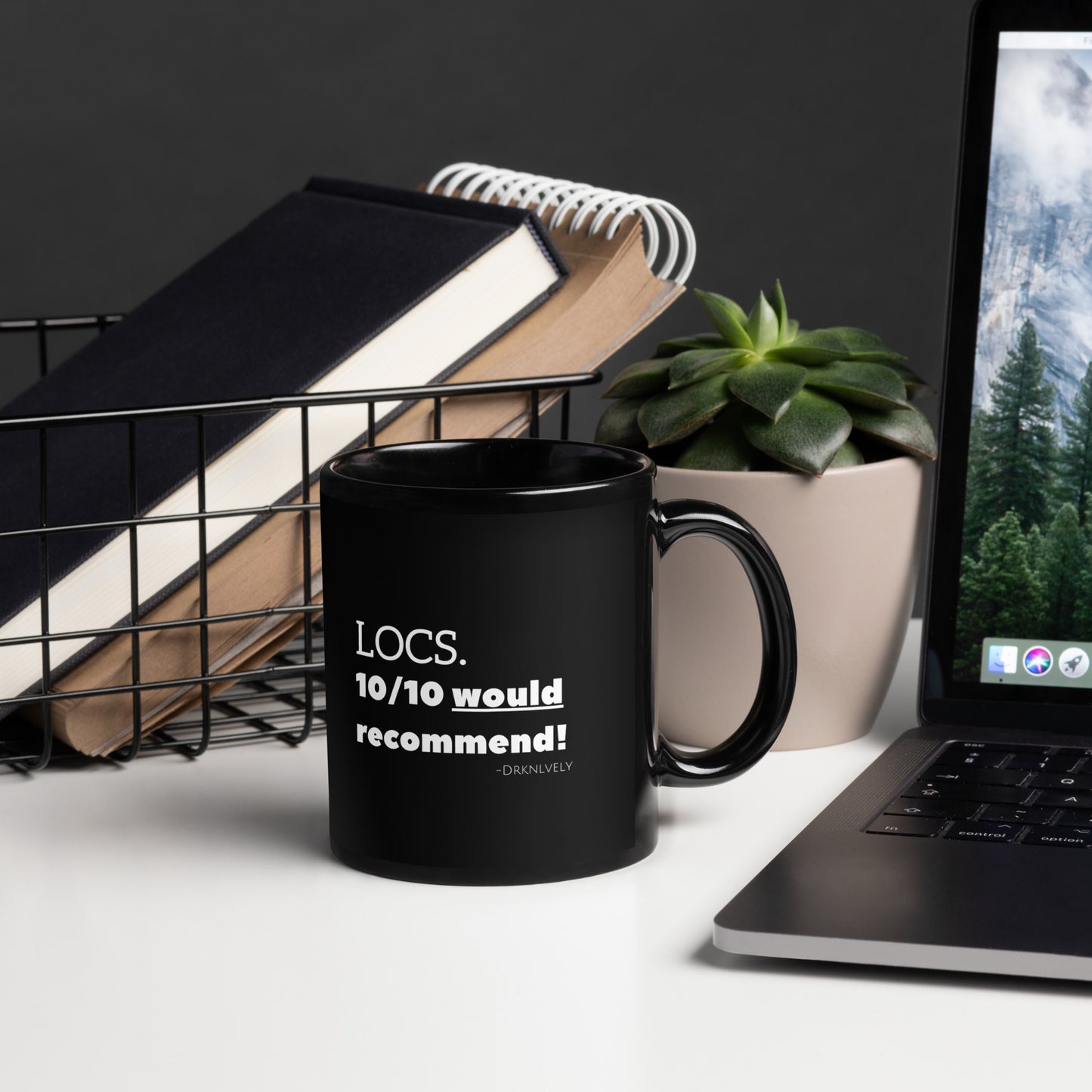 10/10 would Black Mug