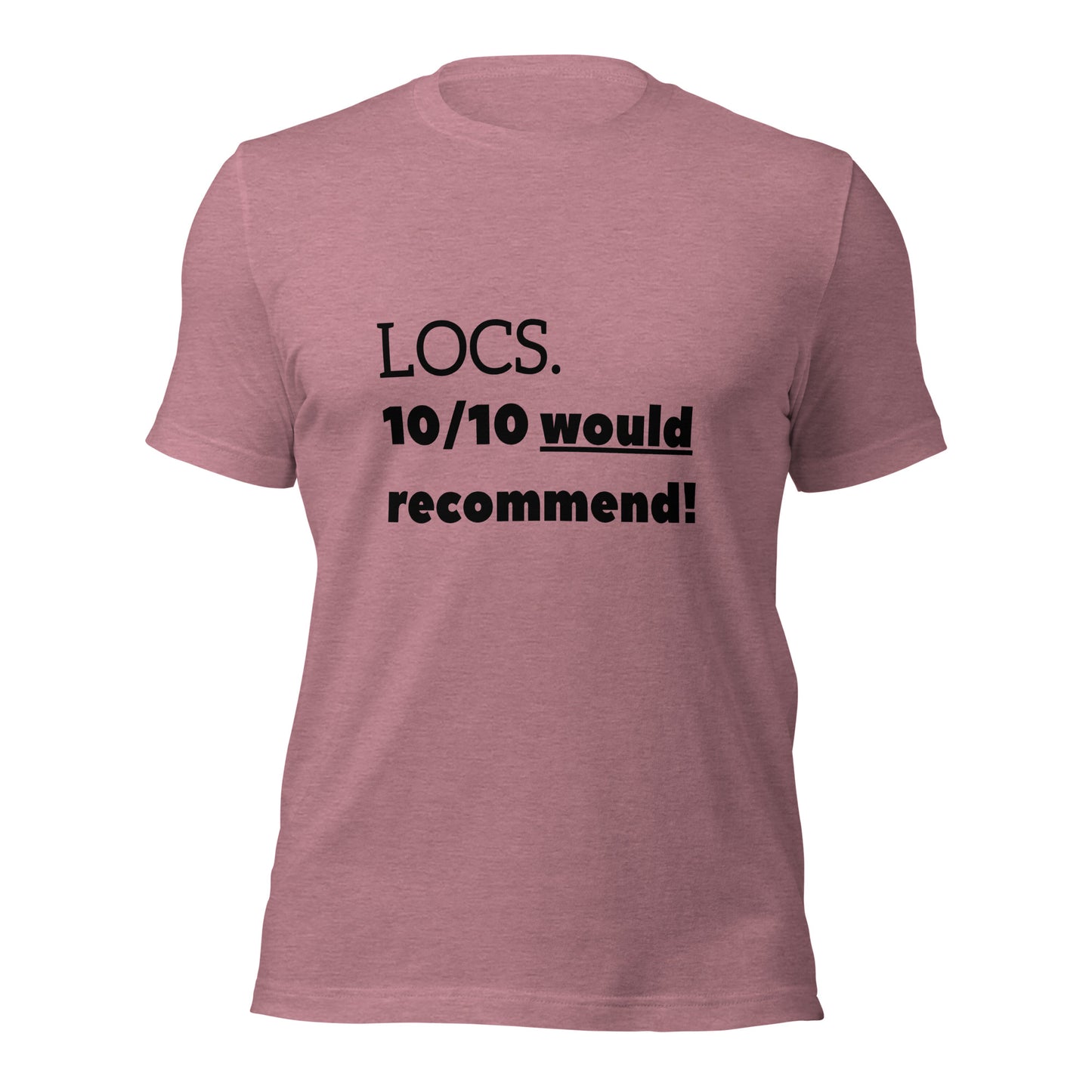 LOCS. 10/10 would recommend Tee (blk Ink)