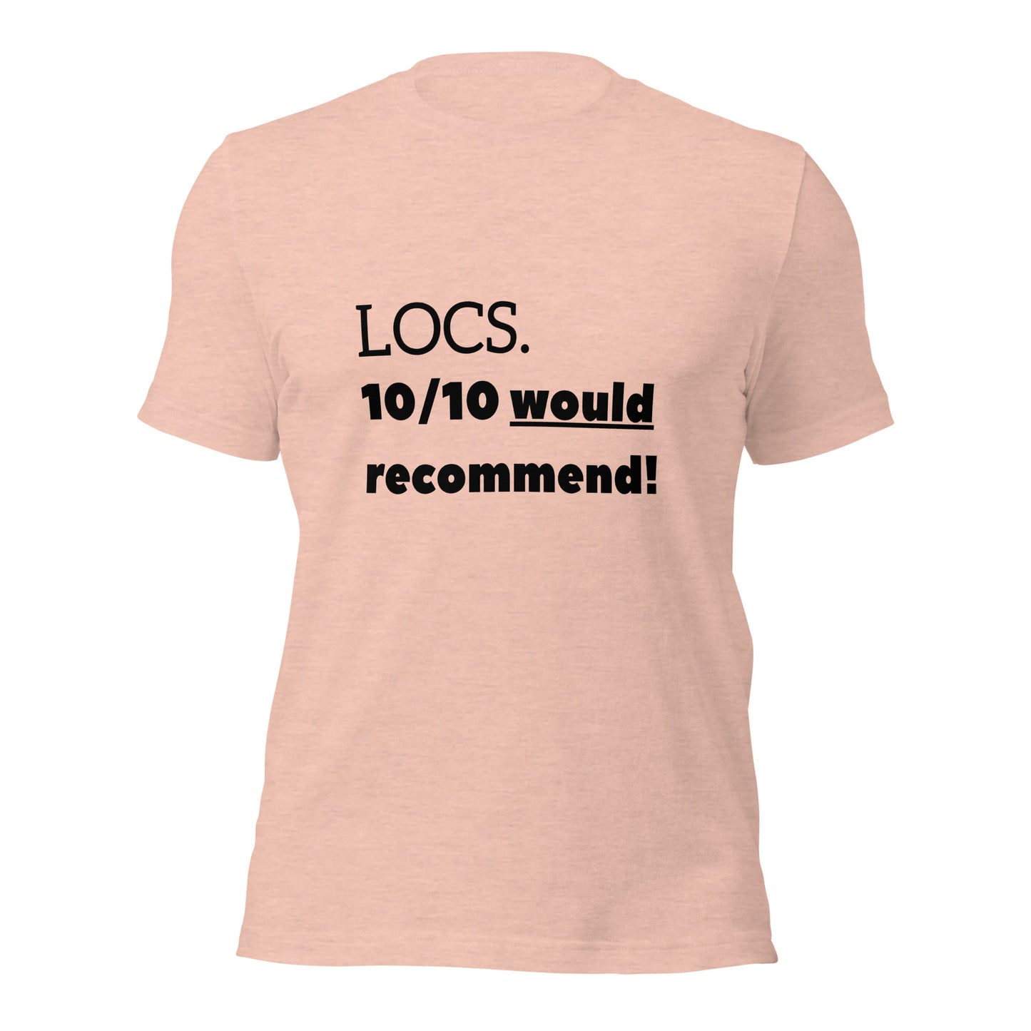 LOCS. 10/10 would recommend Tee (blk Ink)