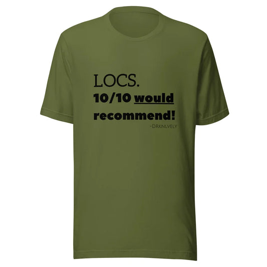 LOCS. 10/10 would recommend Tee (blk Ink)