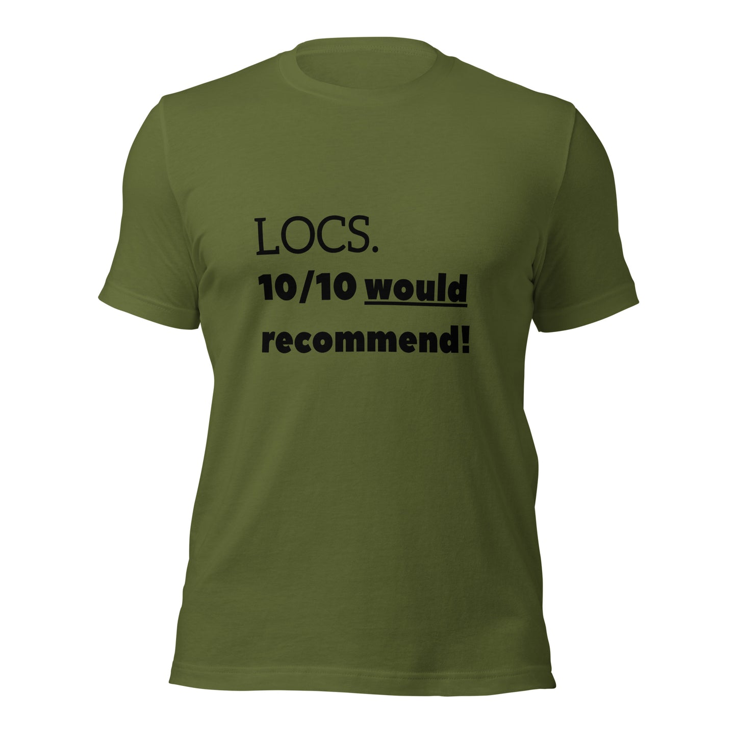 LOCS. 10/10 would recommend Tee (blk Ink)