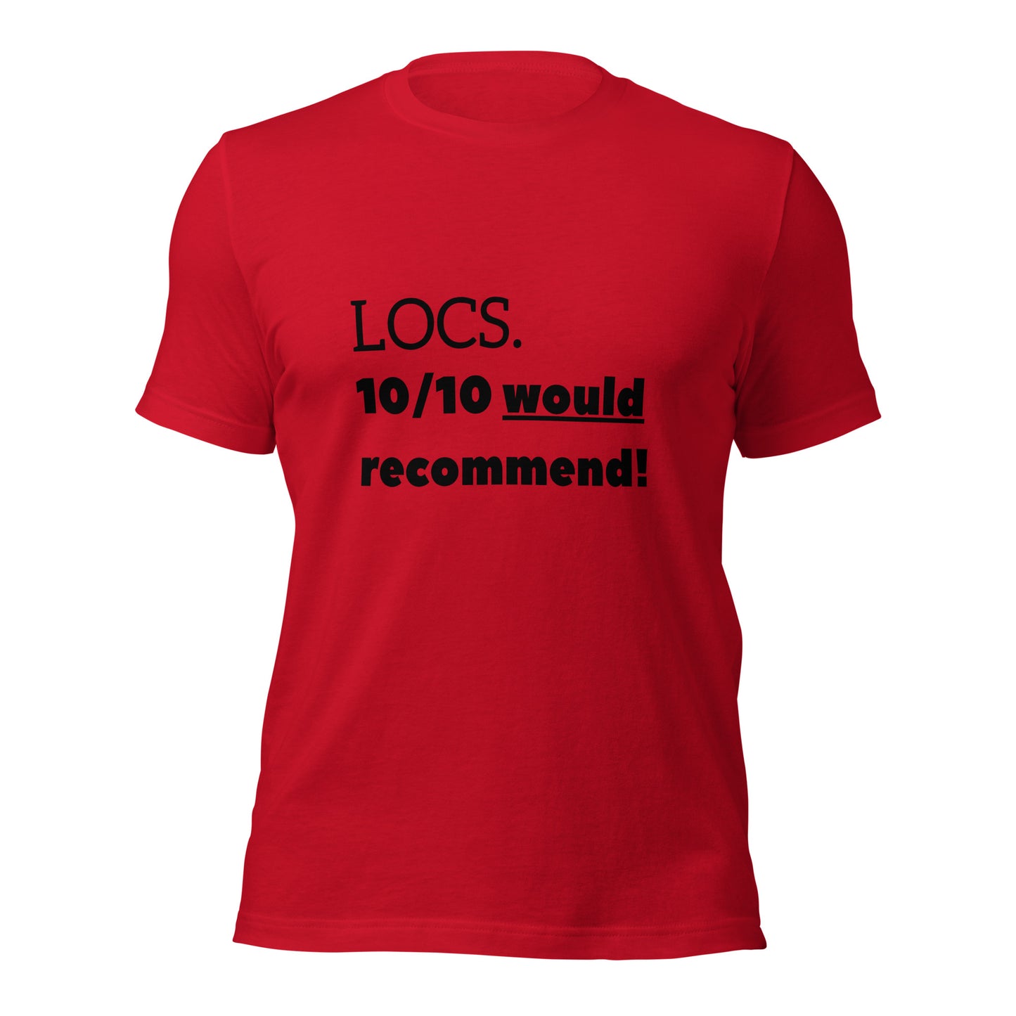 LOCS. 10/10 would recommend Tee (blk Ink)