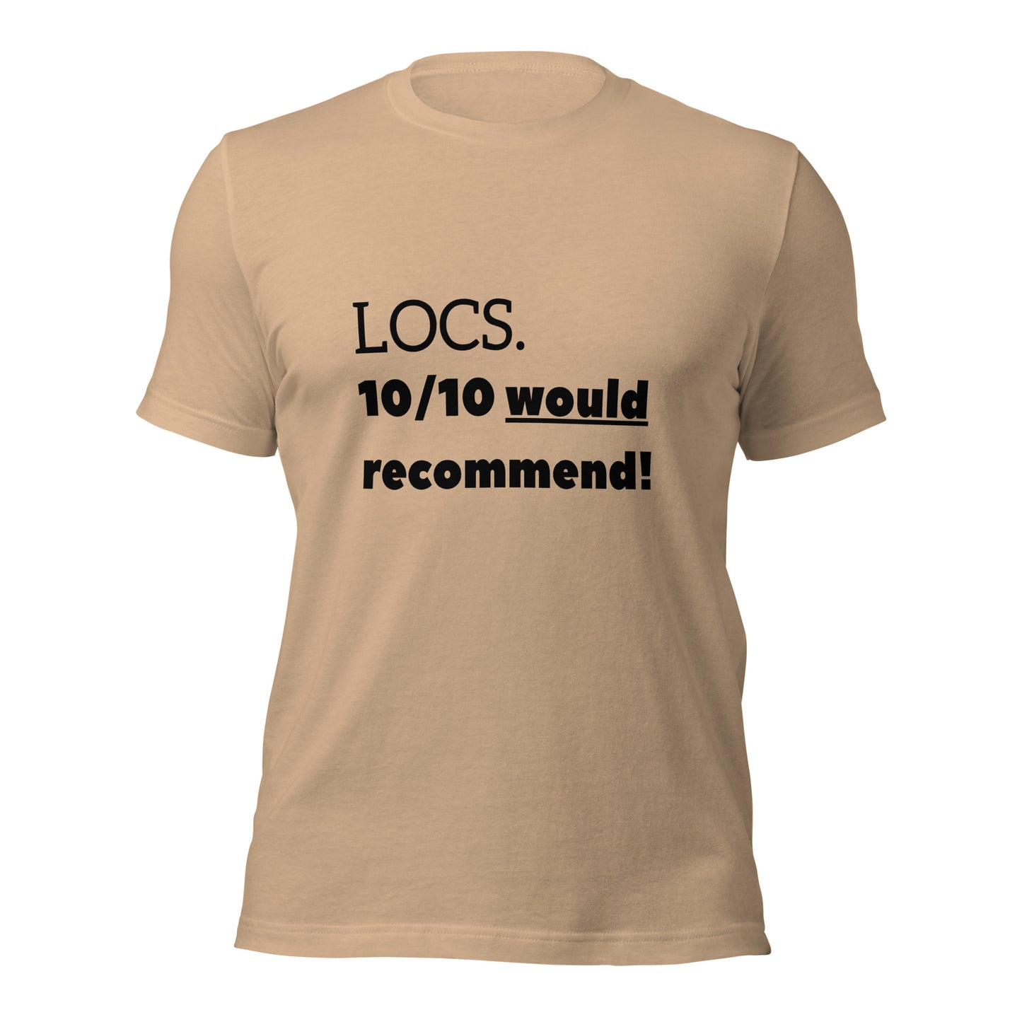 LOCS. 10/10 would recommend Tee (blk Ink)