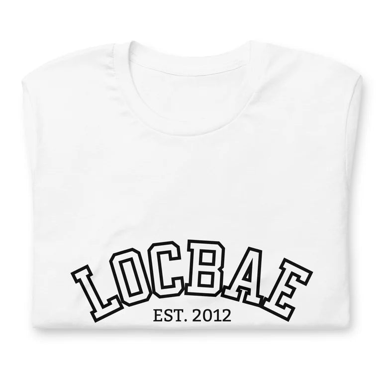 LOCBAE Tee (blk ink)